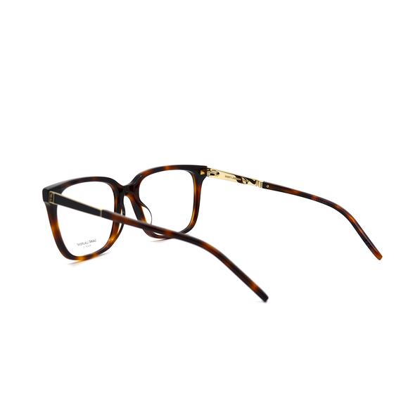 SAINT LAURENT SL M102 003 HAVANA EYEGLASSES FRAME - Picture 4 of 10